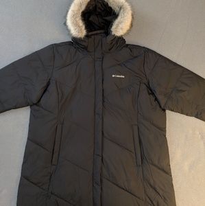 Columbia detachable hood parka